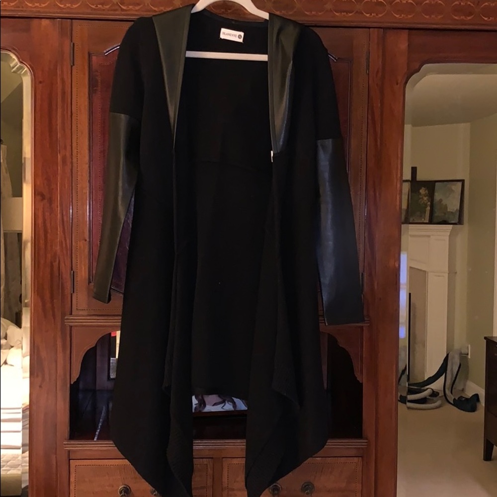 Blank NYC sweater full leather